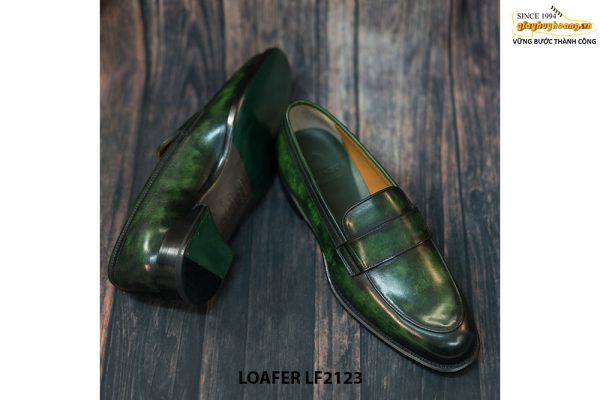 Giày lười nam handmade cao cấp Penny Loafer LF2123 003