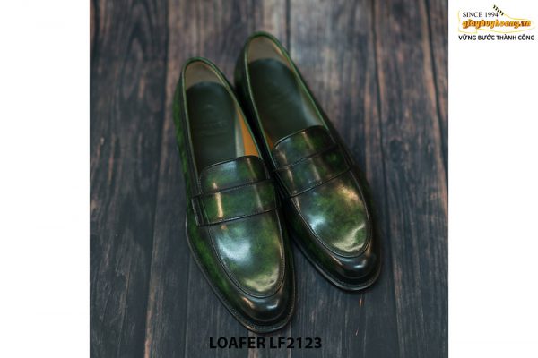 Giày lười nam handmade cao cấp Penny Loafer LF2123 001