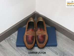 Giày da nam form đẹp Penny Loafer LF2128 001