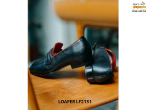 Giày lười nam cao cấp da hột Penny Loafer LF2131 004