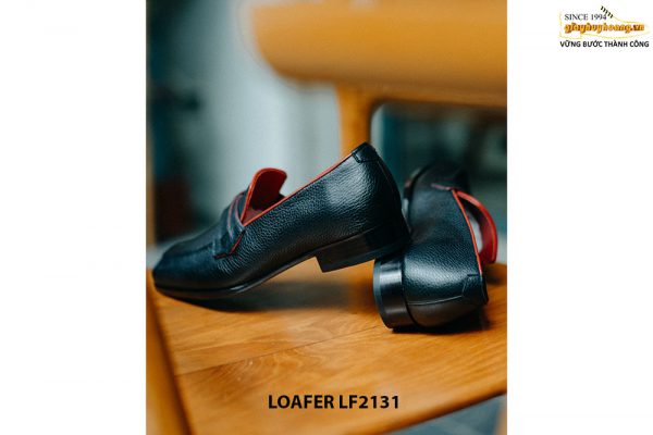 Giày lười nam cao cấp da hột Penny Loafer LF2131 004