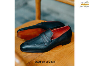 Giày lười nam cao cấp da hột Penny Loafer LF2131 003