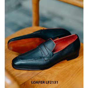 Giày lười nam cao cấp da hột Penny Loafer LF2131 003