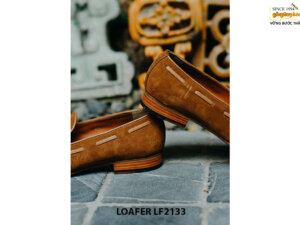 Giày lười nam da lộn chuông cá tính Loafer LF2133 004