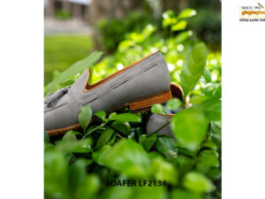 Giày lười có chuông nam da lộn Tassel Loafer LF2137 005