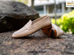 Giày lười nam da mềm 1 lớp dày Penny Loafer LF2138 004