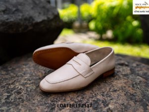 Giày lười nam da mềm 1 lớp dày Penny Loafer LF2138 003