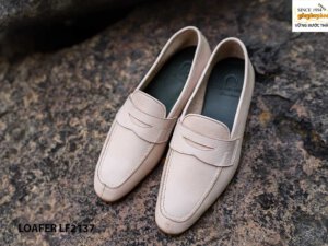 Giày lười nam da mềm 1 lớp dày Penny Loafer LF2138 002
