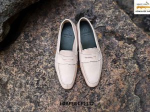 Giày lười nam da mềm 1 lớp dày Penny Loafer LF2138 001