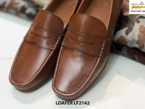 Giày lười nam đế xuồng cao su Penny Loafer LF2142 002