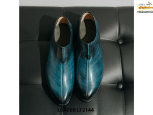 Giày lười nam dây kéo Penny Loafer LF2144 0001