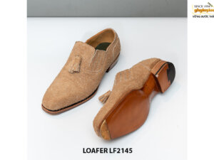Giày lười nam da lộn đặc biệt Penny Loafer LF2145 007