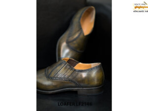Giày lười nam dáng Oxford Penny Loafer LF2146 004