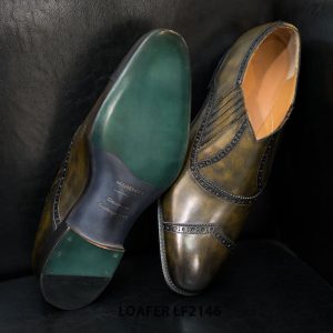 Giày lười nam dáng Oxford Penny Loafer LF2146 003