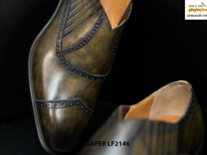 Giày lười nam dáng Oxford Penny Loafer LF2146 002