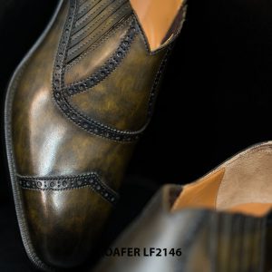 Giày lười nam dáng Oxford Penny Loafer LF2146 002