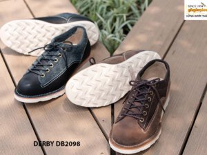 Giày tây nam da sáp cao cấp Derby DB2098 001