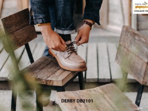 Giày tây nam màu xám sáng Derby DB2101 006
