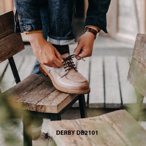 Giày tây nam màu xám sáng Derby DB2101 006