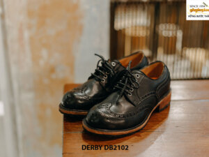 Giày tây nam mũi tròn Wingtips Derby DB2102 001