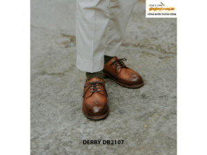 Giày tây nam chính hãng cao cấp Derby DB2107 003