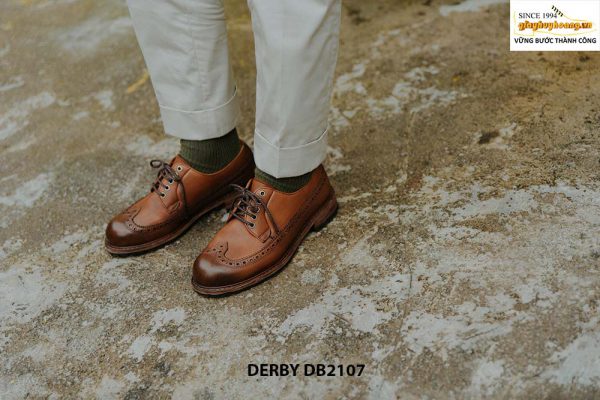 Giày tây nam chính hãng cao cấp Derby DB2107 001