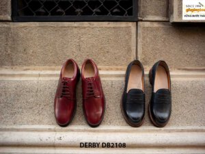 Giày tây nam mũi trơn cao cấp Derby DB2108 002
