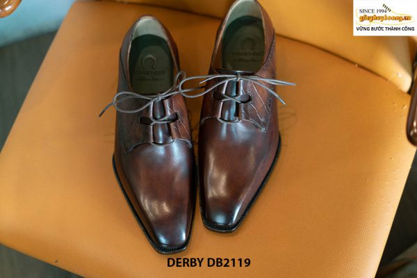 Giày tây nam đế khâu cao cấp Derby DB2119 001