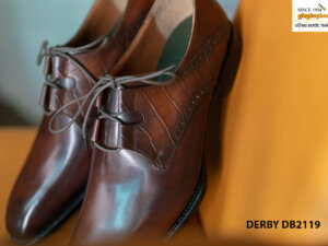Giày tây nam đế khâu cao cấp Derby DB2119 003