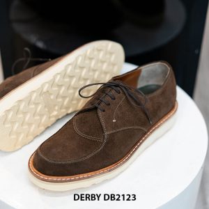 Giày tây nam da lộn cao cấp Derby DB2123 004