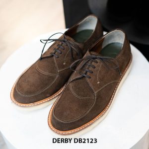 Giày tây nam da lộn cao cấp Derby DB2123 002