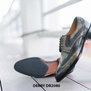 Giày da nam Wingtips phối màu Derby DB2086 003