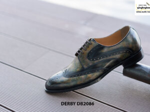 Giày da nam Wingtips phối màu Derby DB2086 002