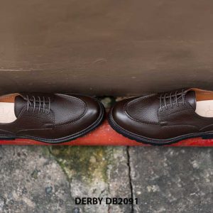 Giày tây nam da hột mềm Derby DB2091 005