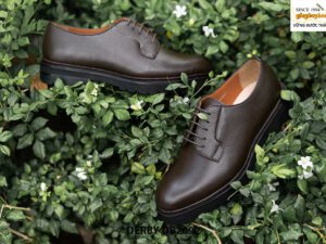 Giày da nam mũi trơn thiết kế mạnh mẽ Derby DB2092 001