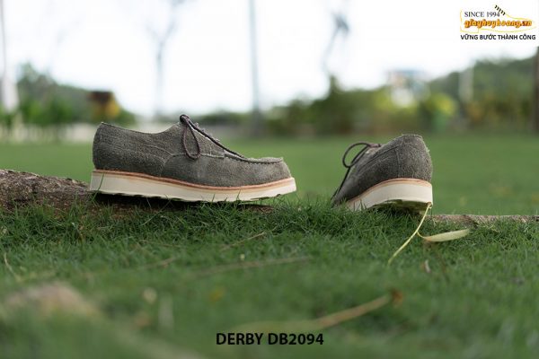 Giày tây nam da lộn cao cấp Derby DB2094 004