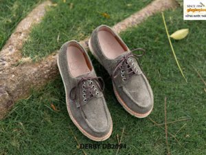 Giày tây nam da lộn cao cấp Derby DB2094 003