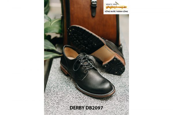 Giày da nam mũi tròn Derby DB2097 003