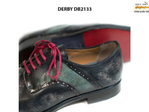 Giày tây nam buộc dây vẽ màu thủ công Derby DB2133 005