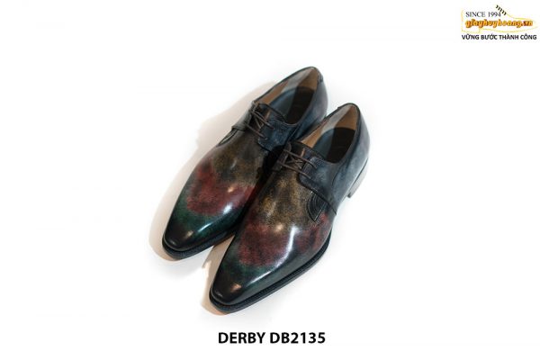 Giày tây nam loại 2 lỗ xỏ dây Derby DB2135 001