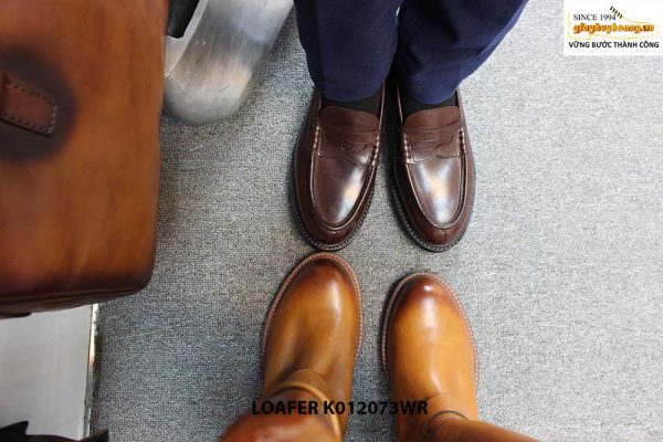 [Outlet] Giày lười nam tăng cao 4cm loafer K012073WR 003