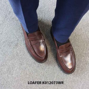 [Outlet] Giày lười nam tăng cao 4cm loafer K012073WR 002