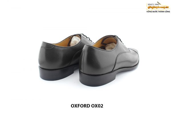 [Outlet size 42] Giày da nam đơn giản mũi vuông Oxford OX02 006