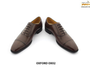 [Outlet size 42] Giày da nam đơn giản mũi vuông Oxford OX02 005