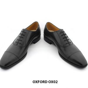 [Outlet size 42] Giày da nam đơn giản mũi vuông Oxford OX02 004