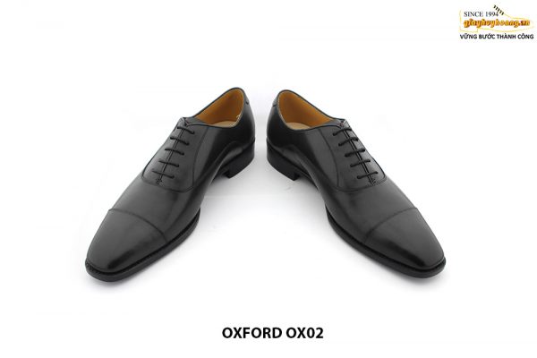 [Outlet size 42] Giày da nam đơn giản mũi vuông Oxford OX02 004