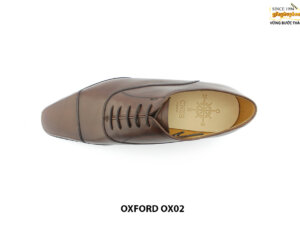 [Outlet size 42] Giày da nam đơn giản mũi vuông Oxford OX02 002