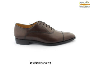 [Outlet size 42] Giày da nam đơn giản mũi vuông Oxford OX02 001
