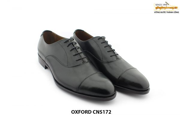 [Outlet size 42] Giày da nam đế khâu chỉ Oxford CNS172 003
