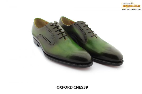 [Outlet size 39] Giày da nam mũi trơn Oxford CNES39 003